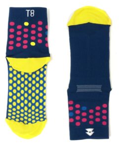 T8 Mix Match Socks – Pink Spots