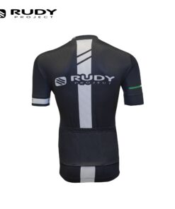 Rudy Project Apparel Men’s Breathable Biking Cycling Jersey – Black and White