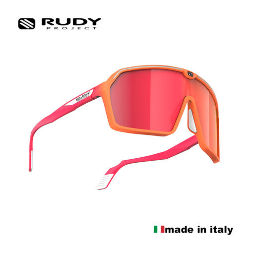 Rudy Project Performance Eyewear Spinshield Multilaser Red Cycling Shades Sunglasses for Men and Women