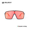 Rudy Project Performance Eyewear Spinshield Multilaser Orange Cycling Shades Sunglasses for Men and Women