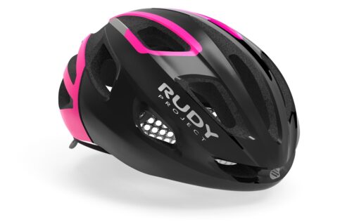Rudy Project Helmet Strym Black-Pink Mountain Bike Outdoor Bicycle Sports