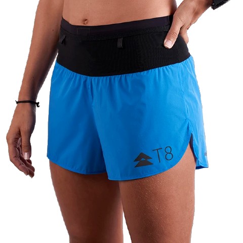T8 Women’s Blue Sherpa Shorts